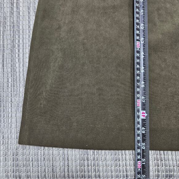 Vintage 90s Positive Attitude Womens 14 Petite Green Fall Maxi Dress Jacket Set - Picture 8 of 14